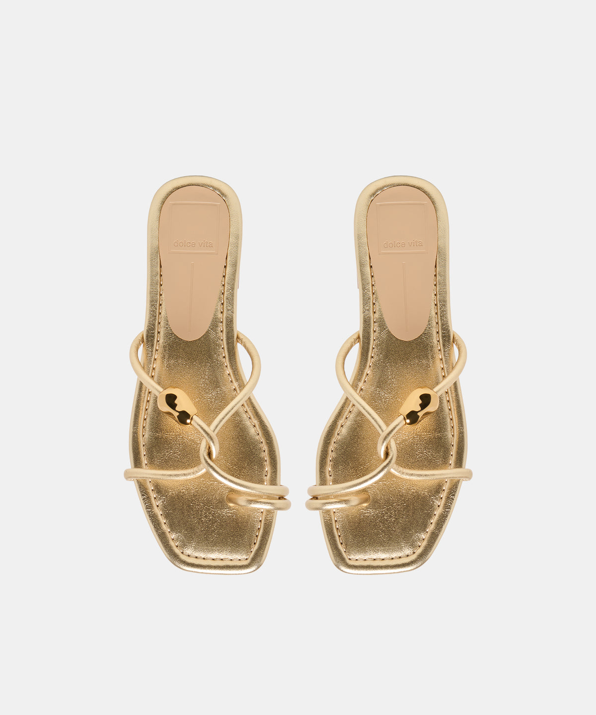 LOUIZ SANDALS GOLD STELLA - view 3