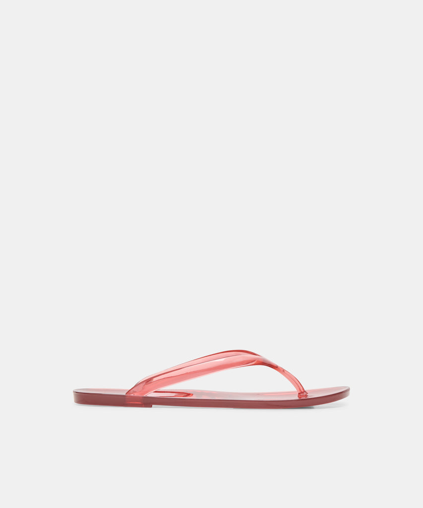 LYCHEE JELLY SANDALS CORAL JELLY