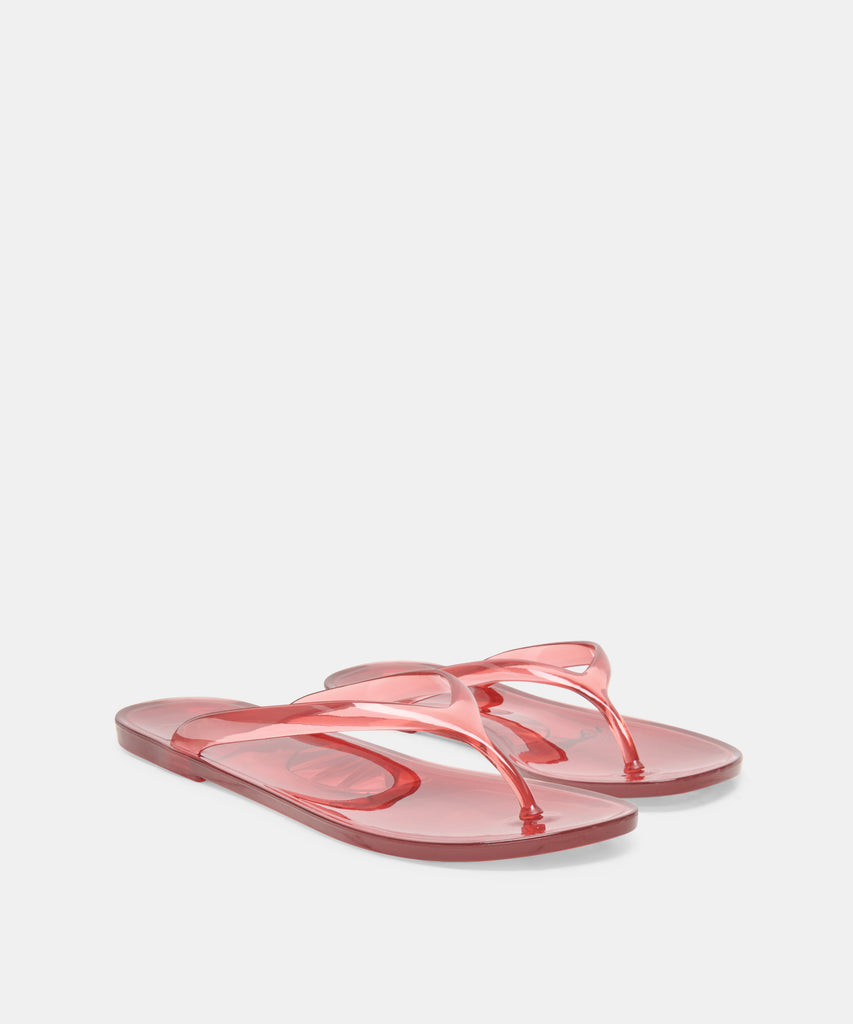LYCHEE JELLY SANDALS CORAL JELLY