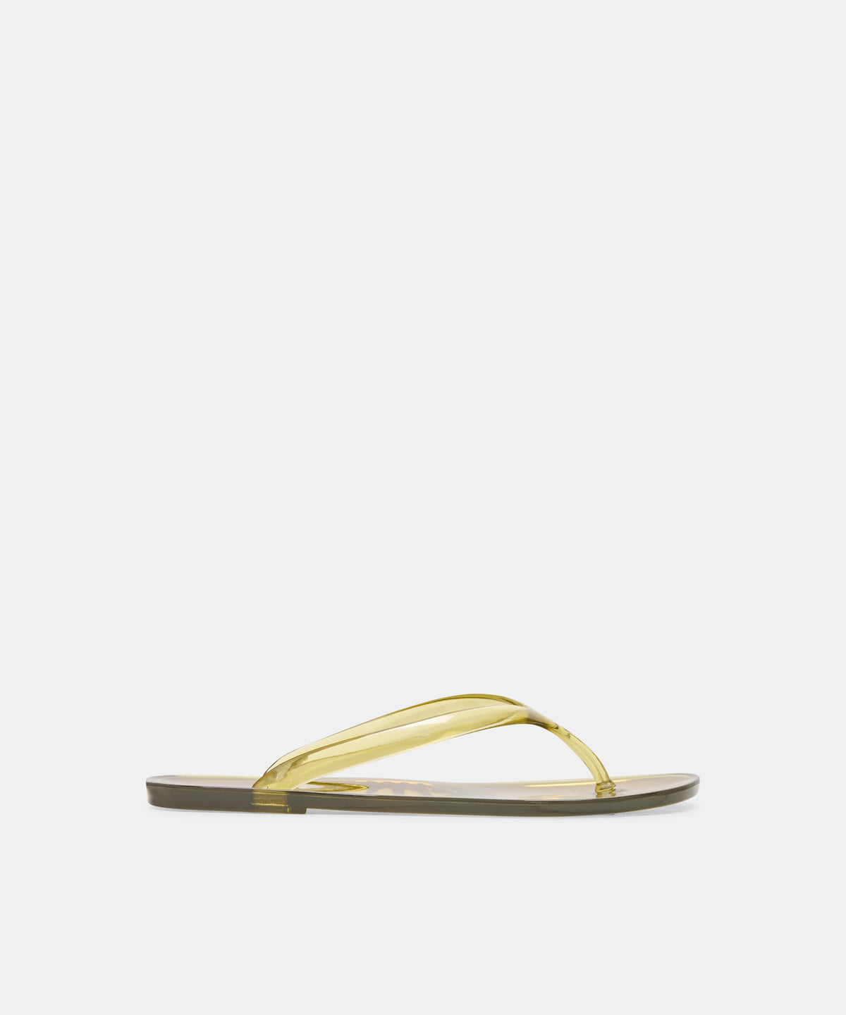 LYCHEE JELLY SANDALS OLIVE JELLY