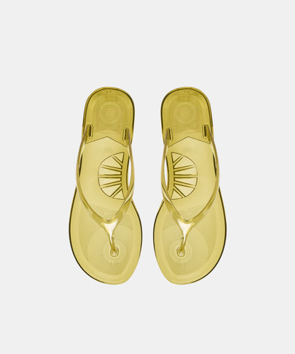 LYCHEE JELLY SANDALS OLIVE JELLY