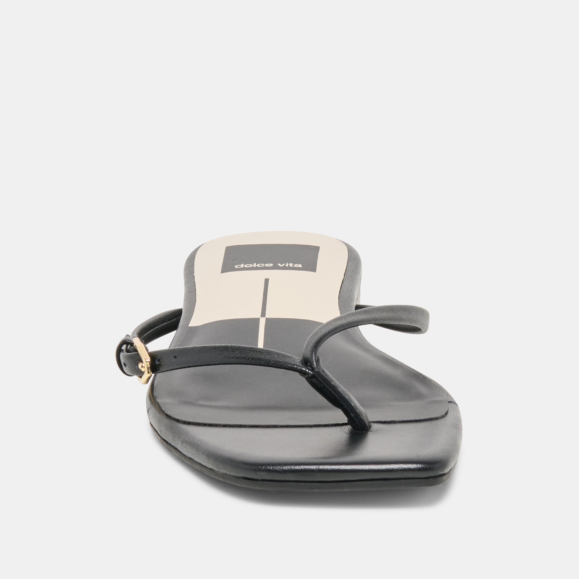 MALTA SANDALS BLACK LEATHER - view 8