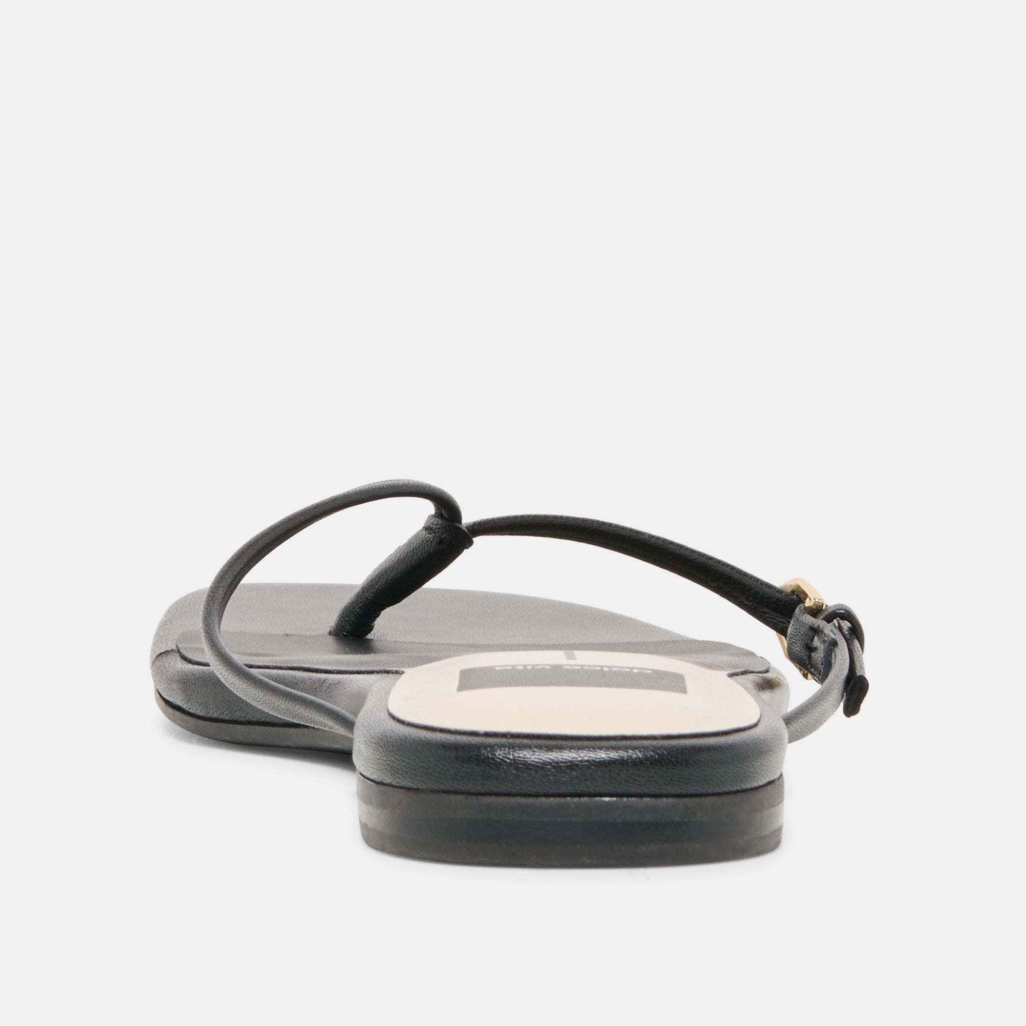 MALTA SANDALS BLACK LEATHER - view 9