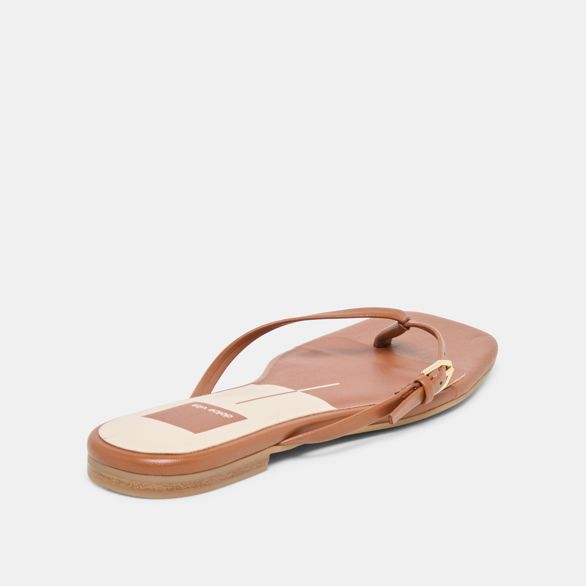 MALTA SANDALS COGNAC LEATHER - view 3