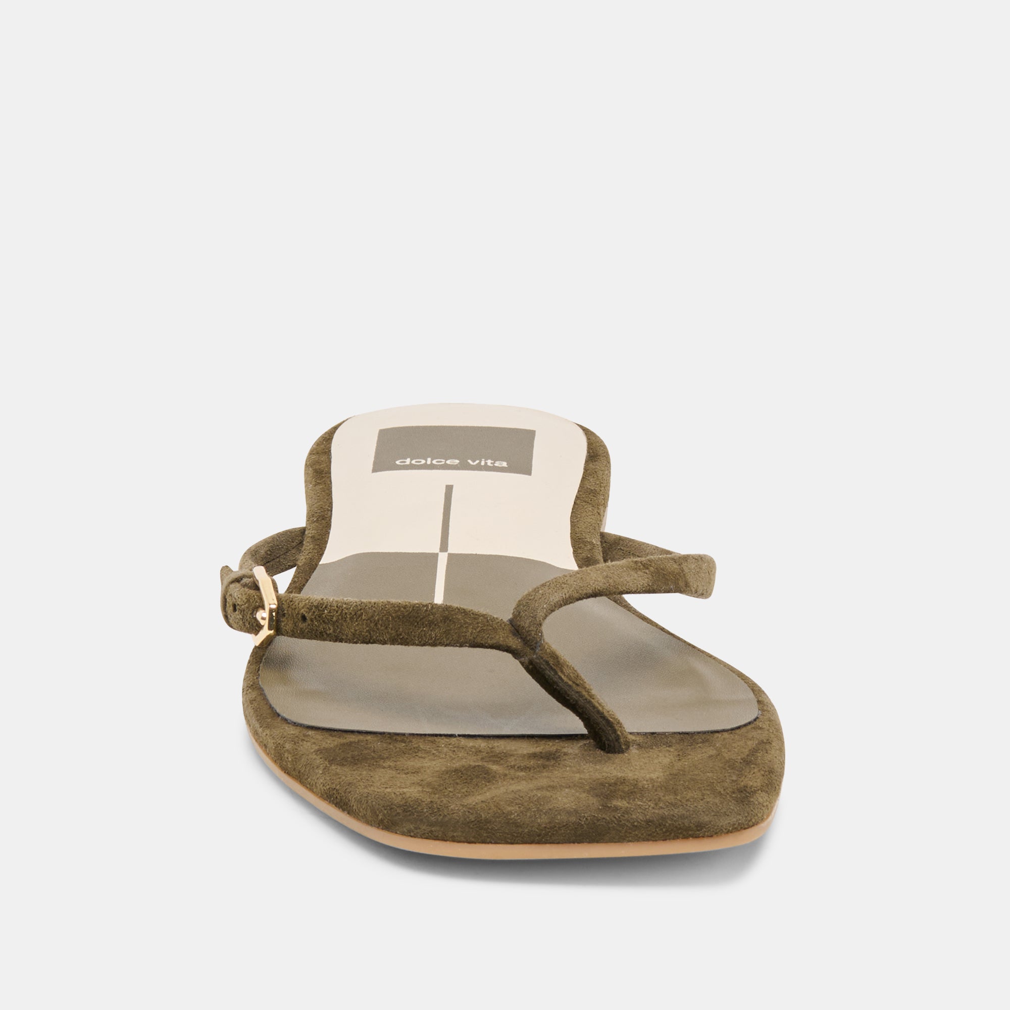 MALTA SANDALS DK OLIVE SUEDE - view 6