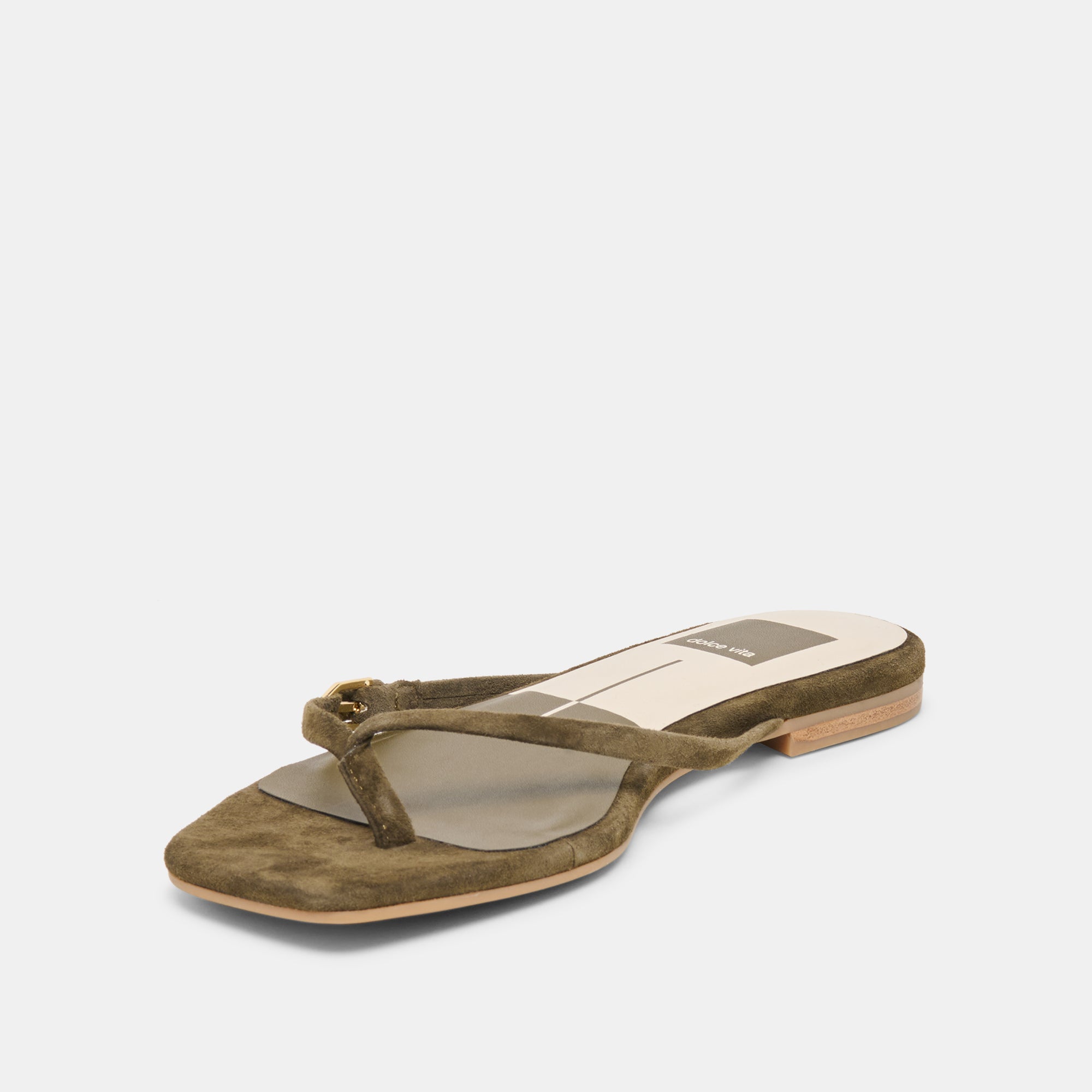MALTA SANDALS DK OLIVE SUEDE - view 4