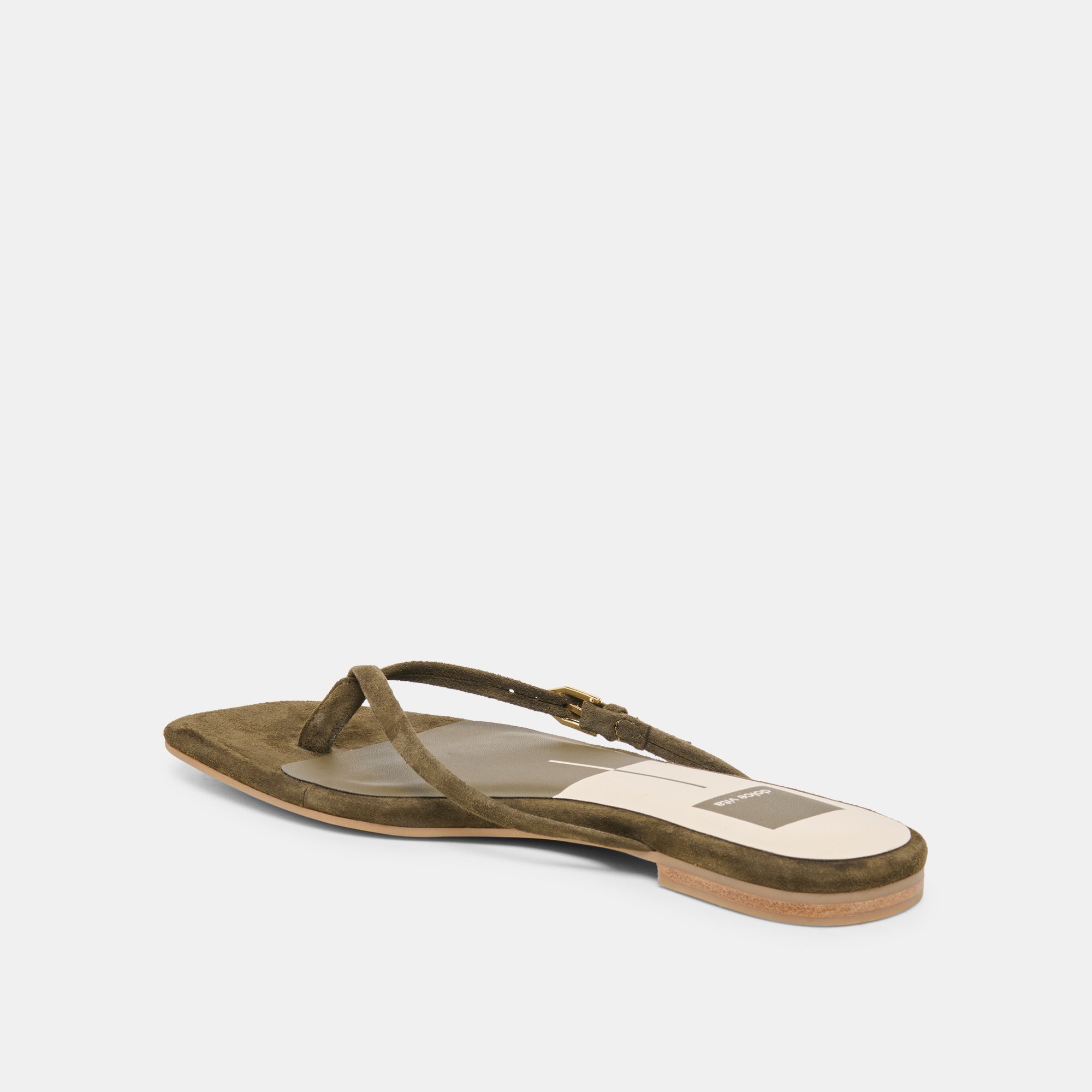 MALTA SANDALS DK OLIVE SUEDE - view 5