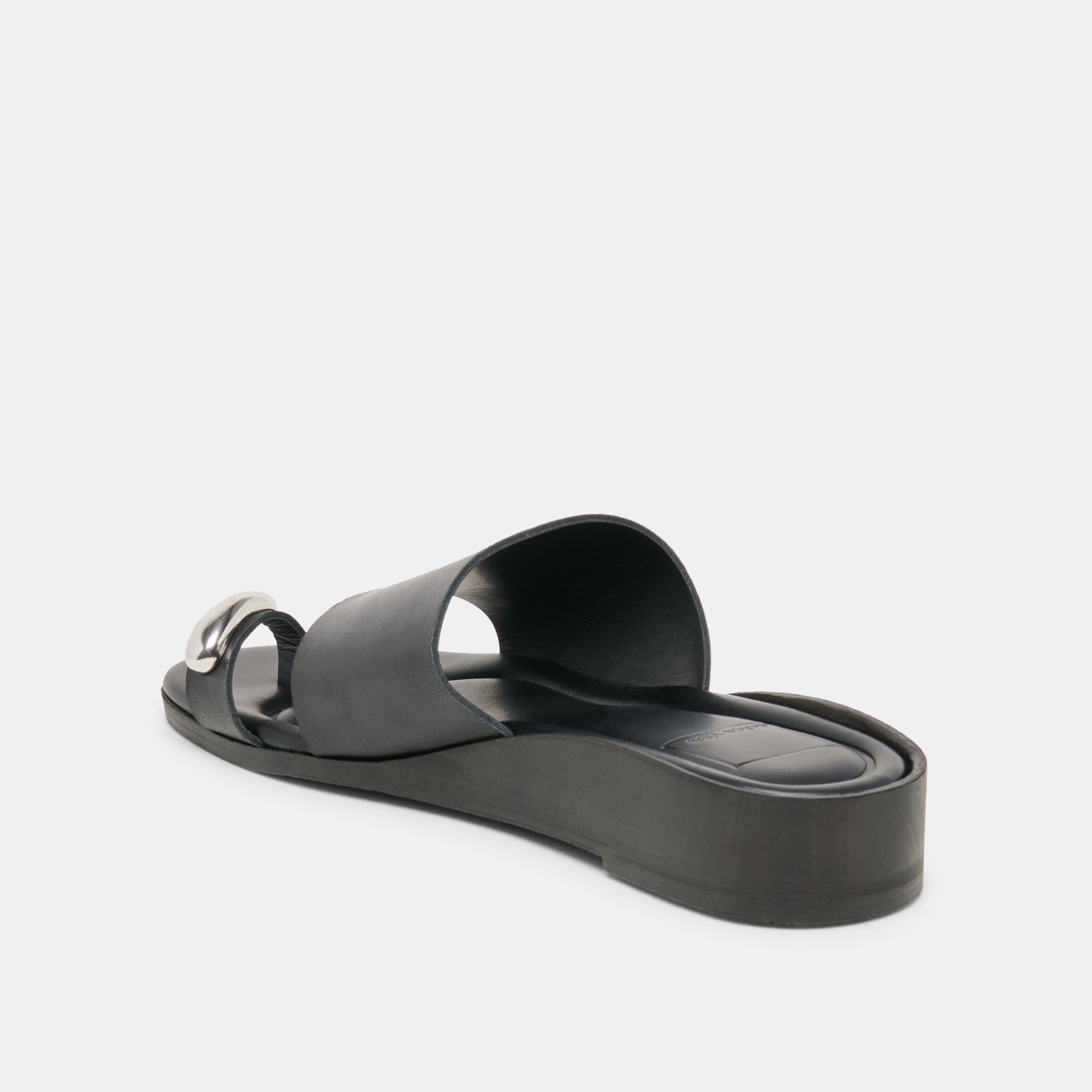 MOXY SANDALS BLACK LEATHER - view 5