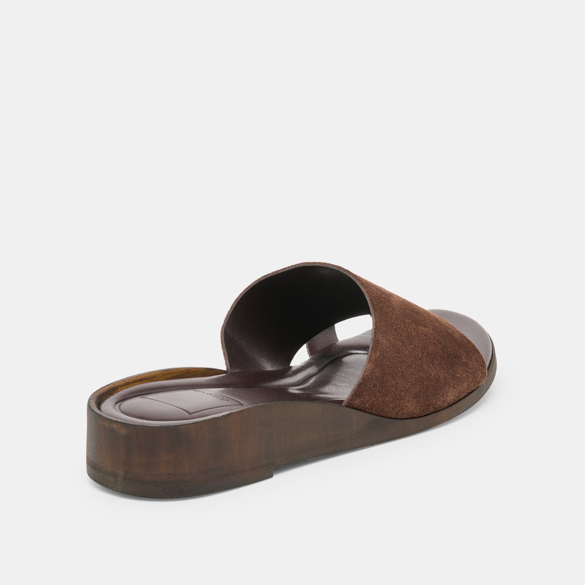 MOXY SANDALS DK BROWN SUEDE - view 3