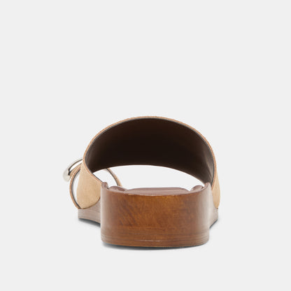 MOXY SANDALS SAND SUEDE