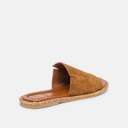 RIDGE SANDALS CHESTNUT SUEDE