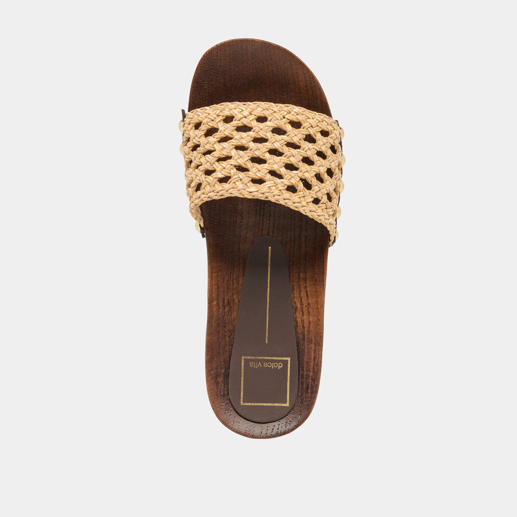 SADIE SANDALS TAN RAFFIA - view 9