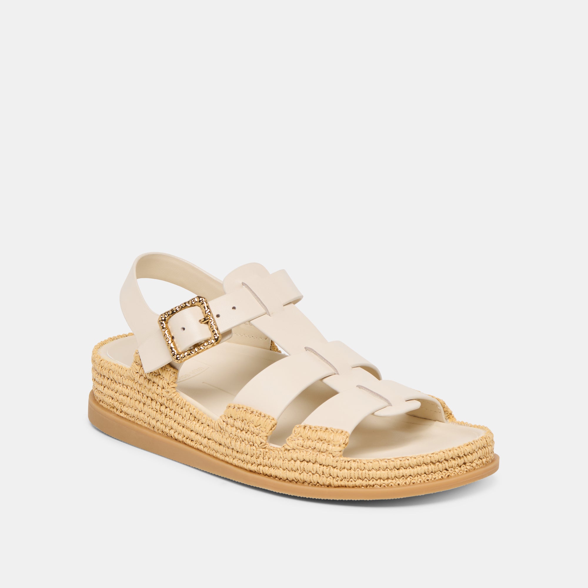 SHENNA SANDALS BONE LEATHER