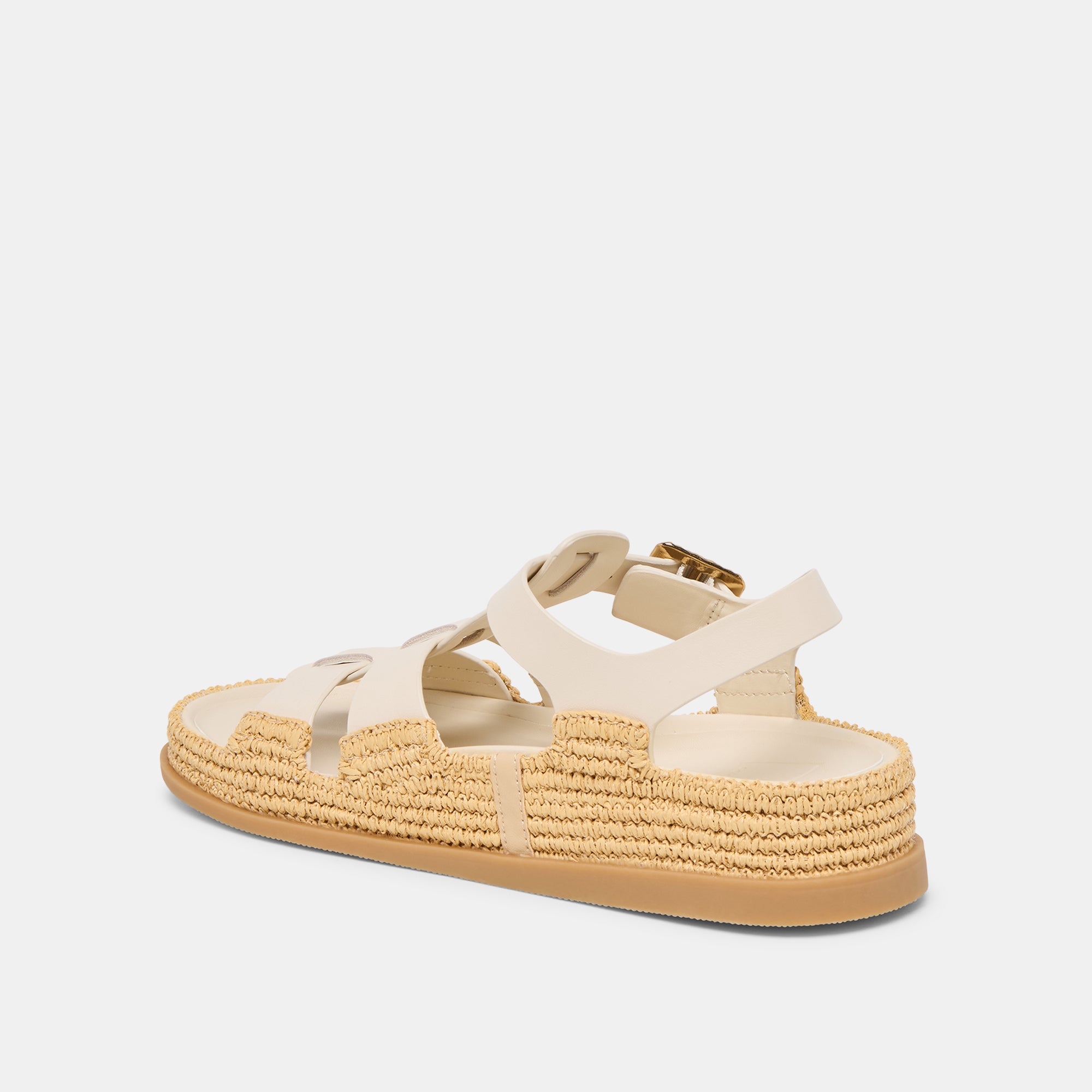 SHENNA SANDALS BONE LEATHER