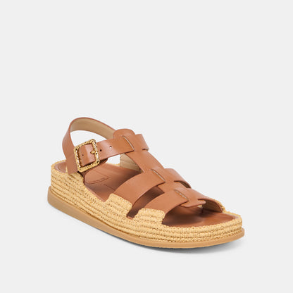 SHENNA SANDALS SADDLE LEATHER