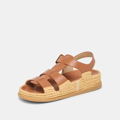 SHENNA SANDALS SADDLE LEATHER