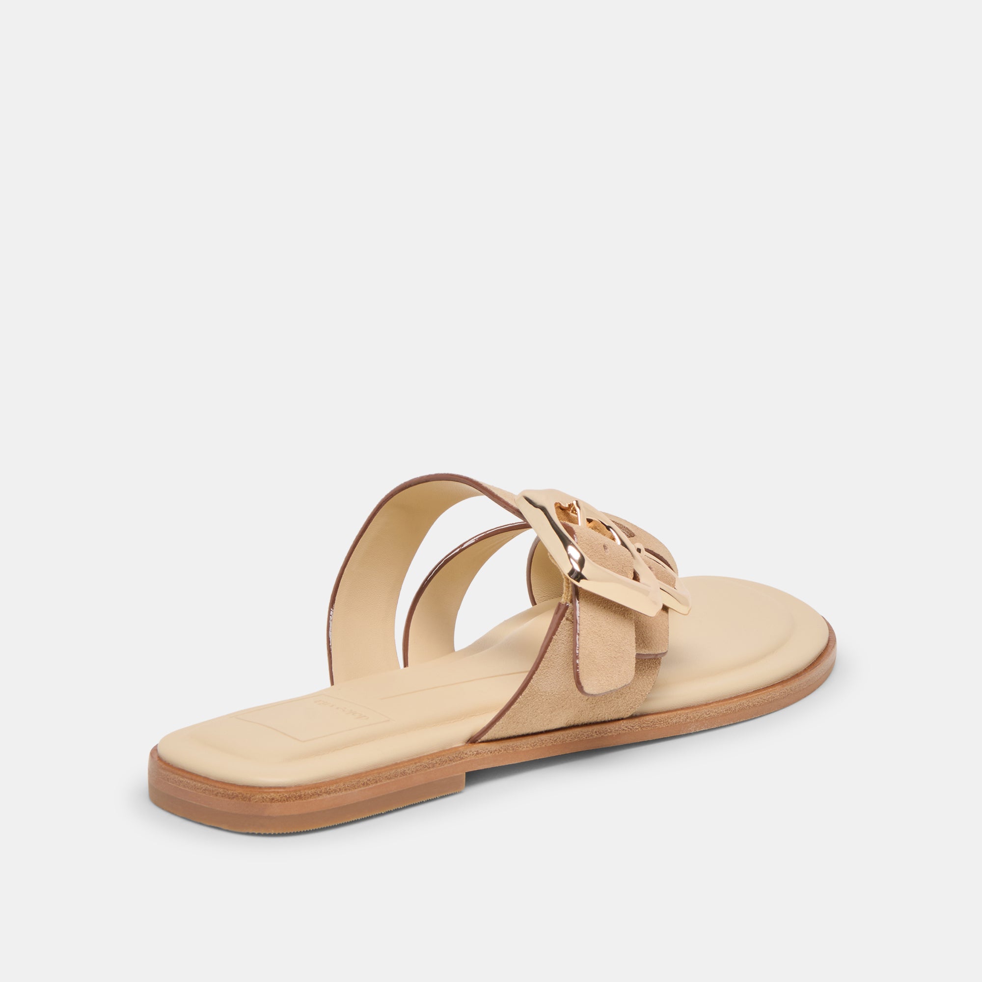 SHORE SANDALS CAMEL SUEDE - view 3
