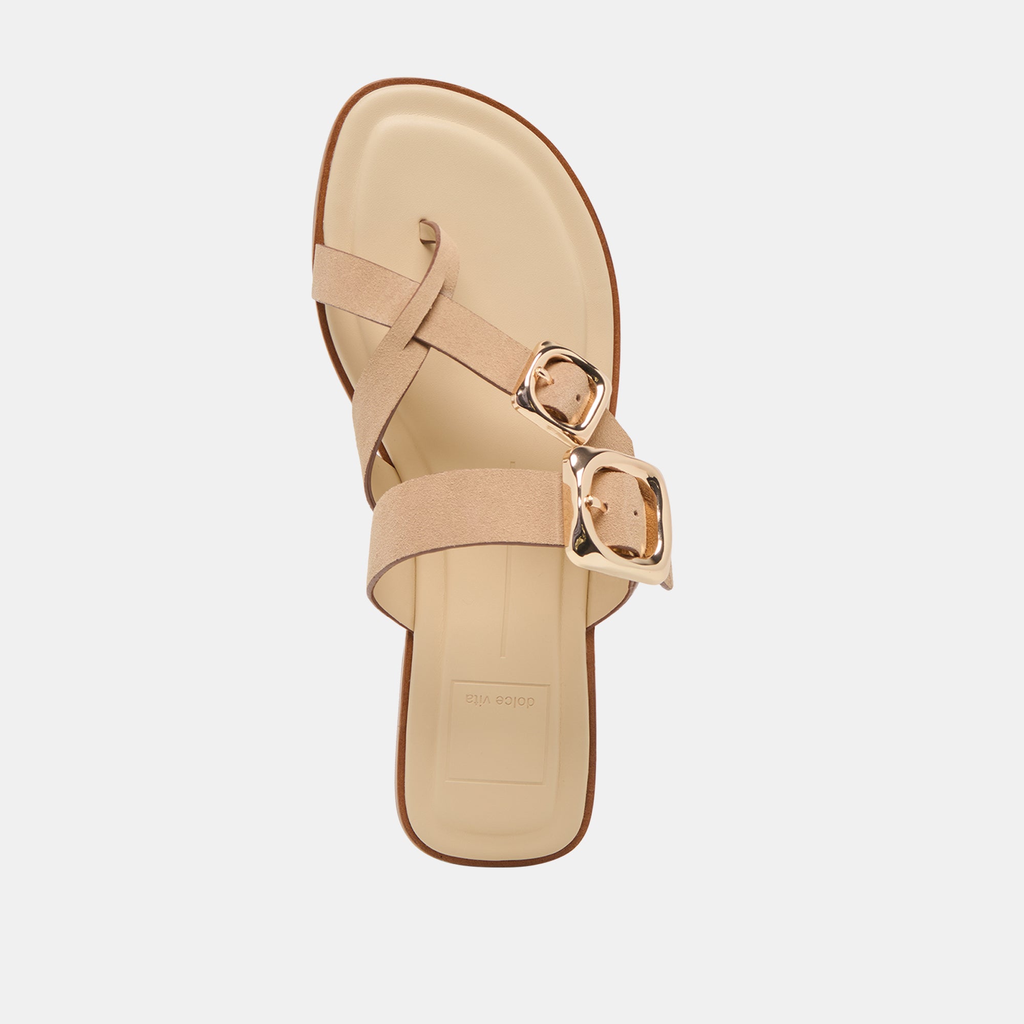 SHORE SANDALS CAMEL SUEDE - view 8