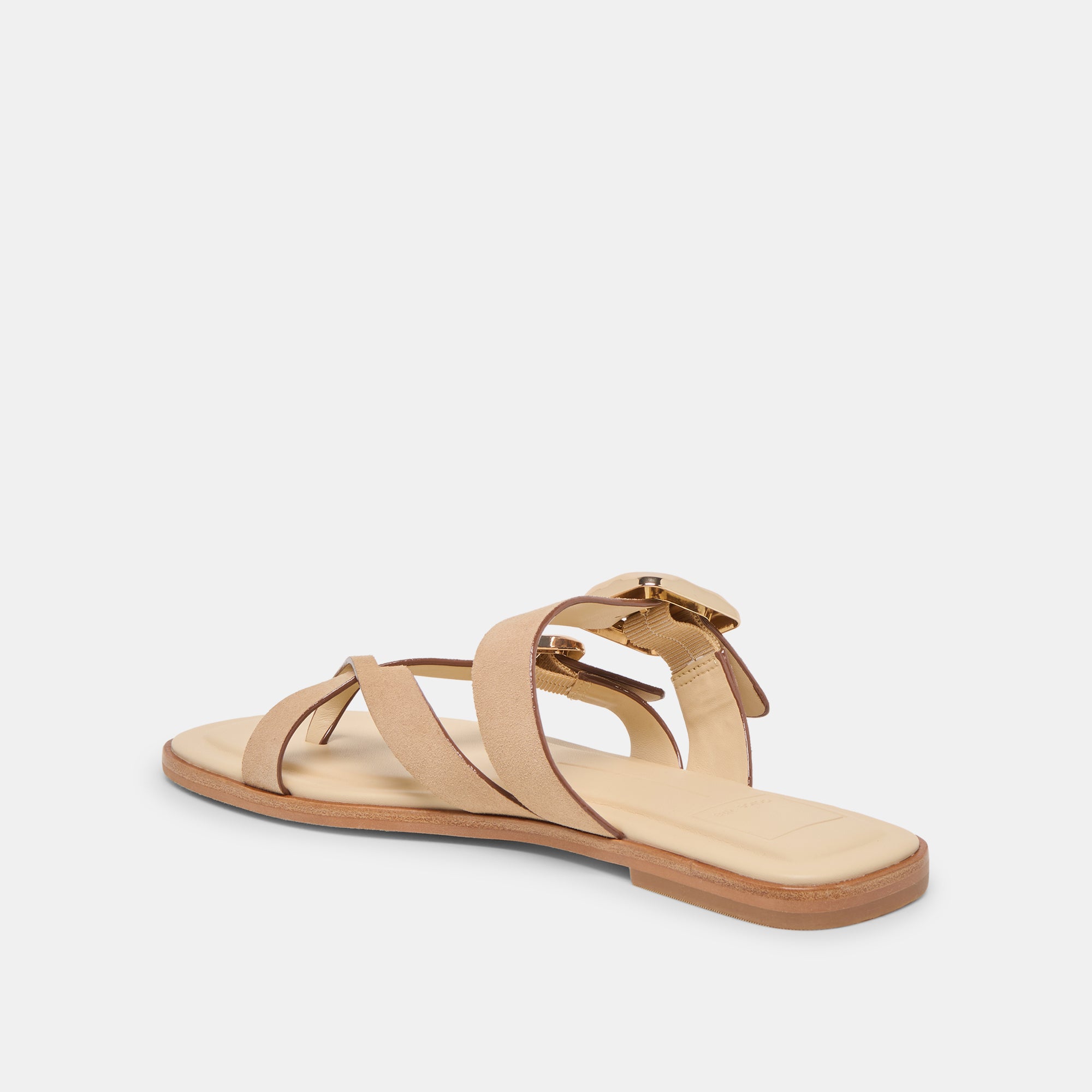 SHORE SANDALS CAMEL SUEDE - view 5
