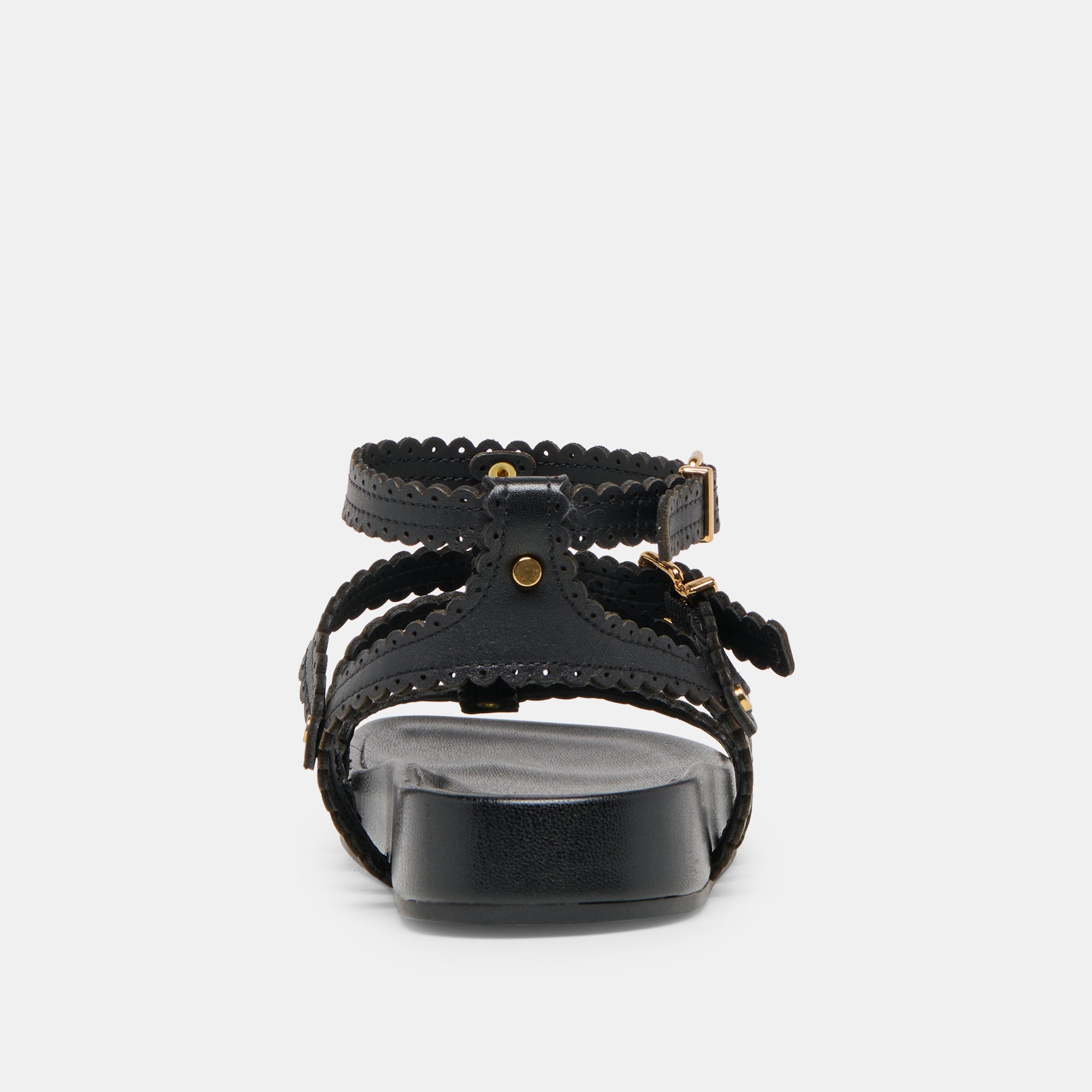 SUSANA SANDALS BLACK LEATHER