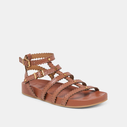 SUSANA SANDALS COGNAC LEATHER
