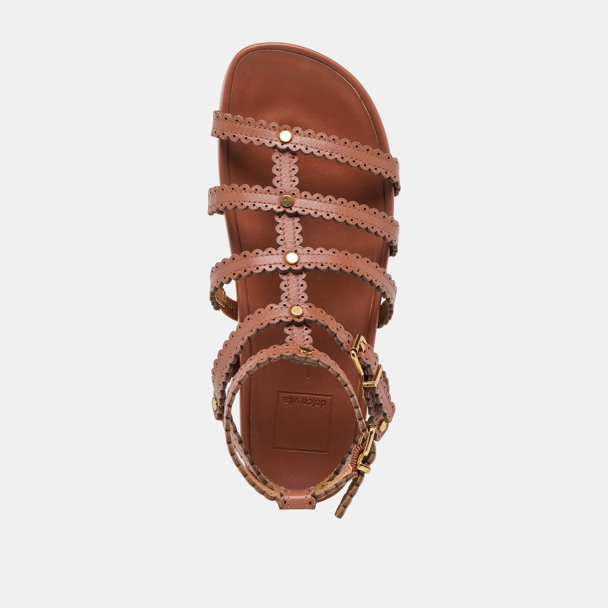 SUSANA SANDALS COGNAC LEATHER