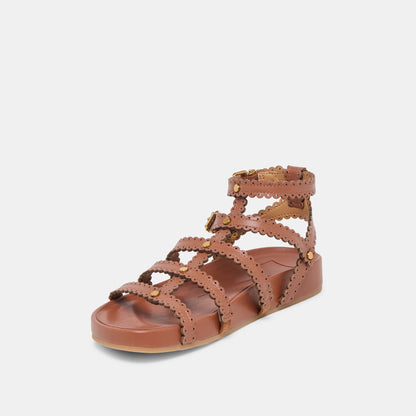 SUSANA SANDALS COGNAC LEATHER