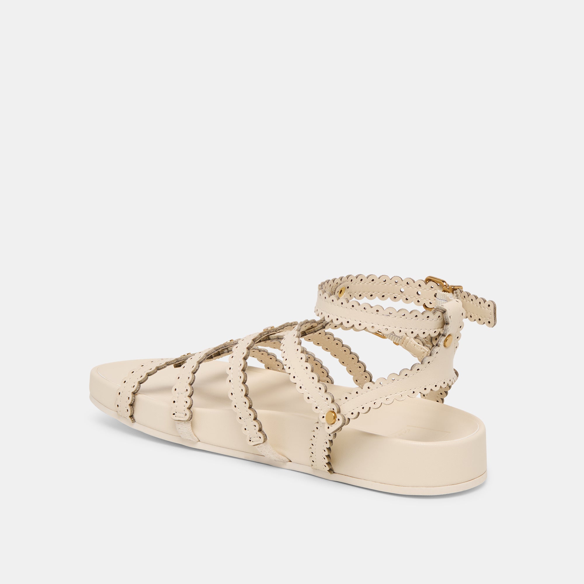 SUSANA SANDALS CREME LEATHER