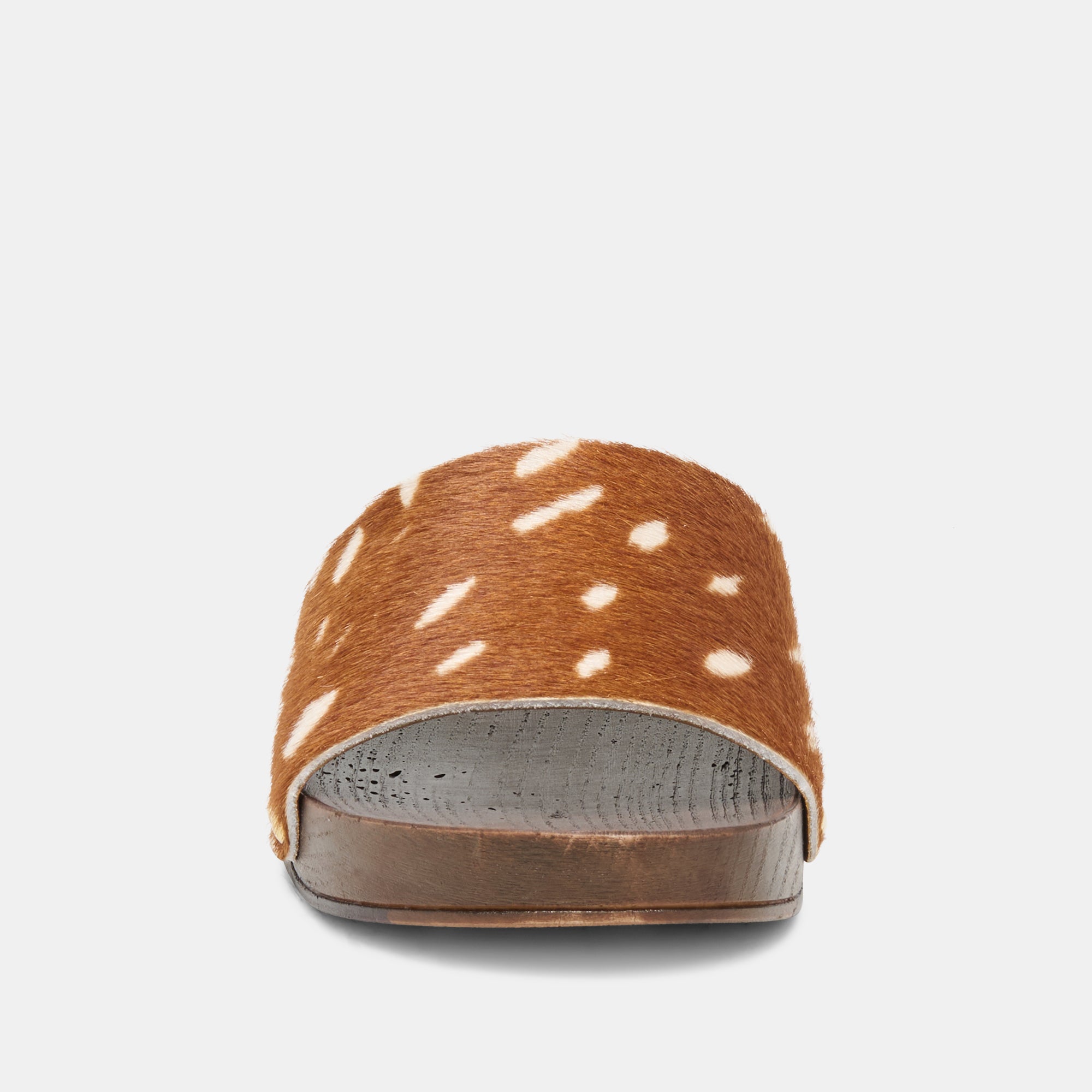 SYMONE SANDALS CHESTNUT CALF HAIR - view 6