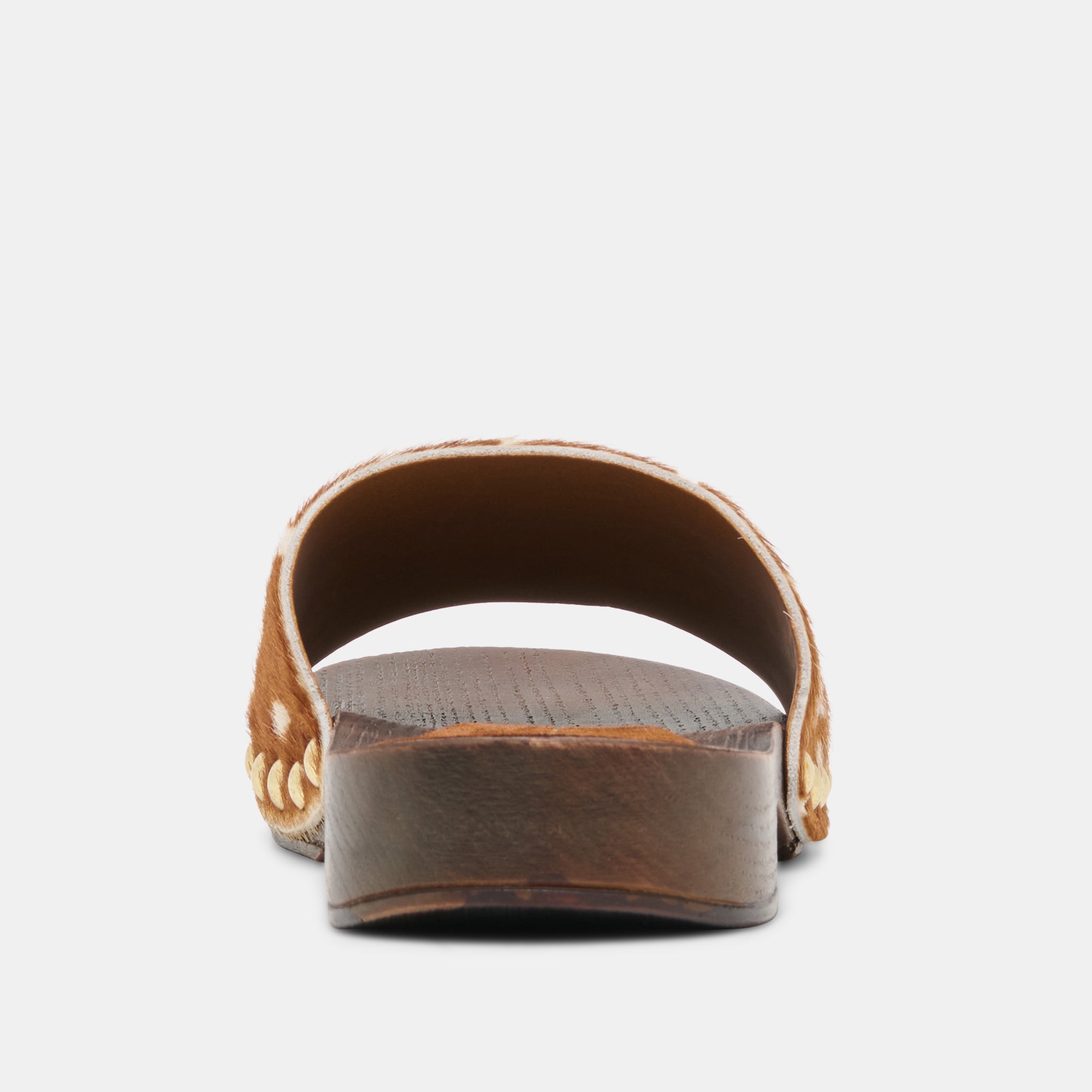 SYMONE SANDALS CHESTNUT CALF HAIR - view 7