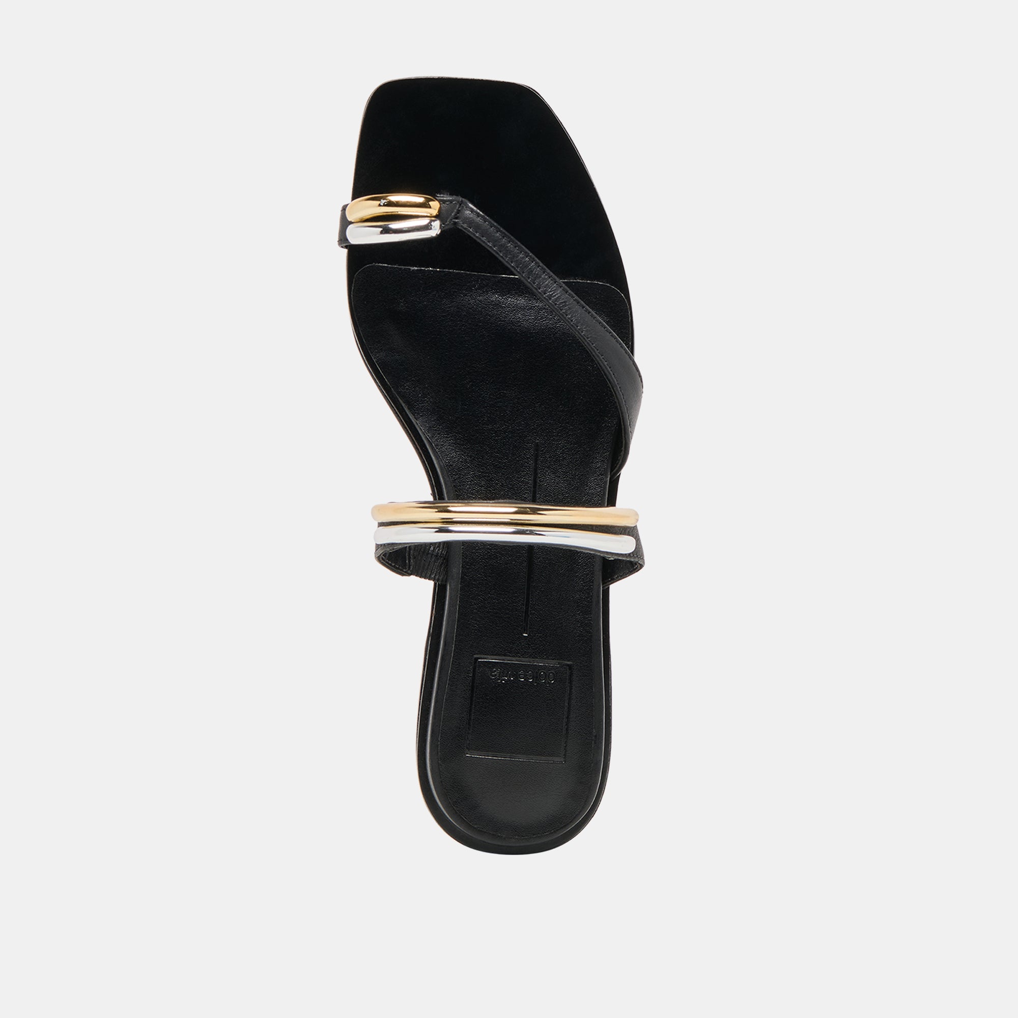 TARINA SANDALS BLACK LEATHER