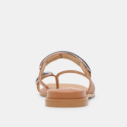 TARINA SANDALS CARAMEL LEATHER