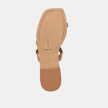 TARINA SANDALS CARAMEL LEATHER