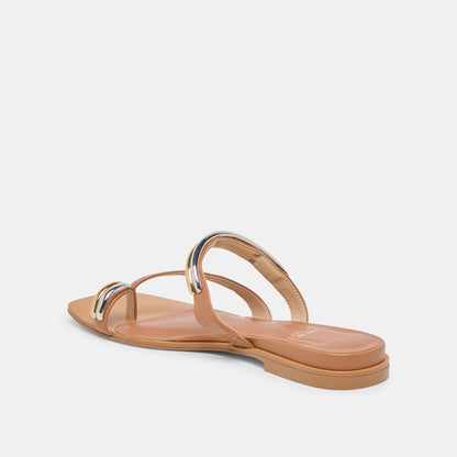 TARINA SANDALS CARAMEL LEATHER