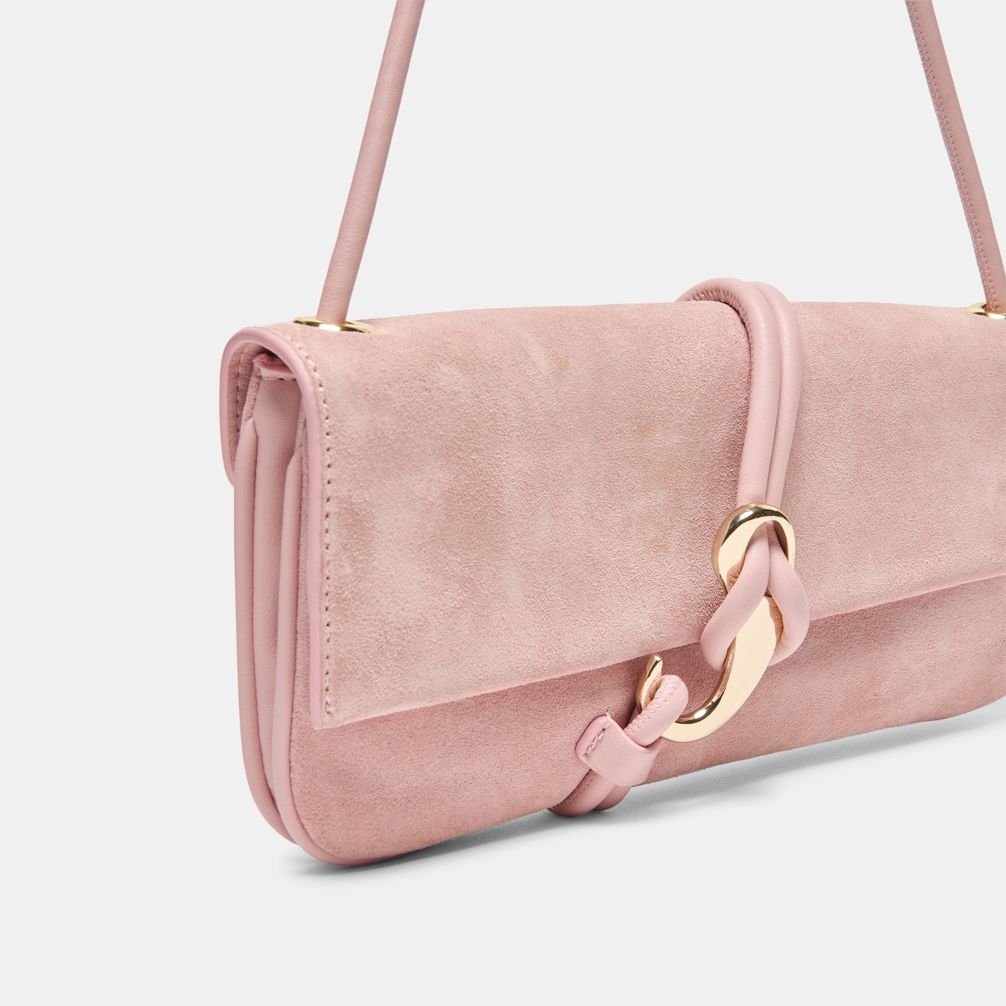 ALICE SHOULDER BAG DAYDREAM PINK SUEDE - view 3