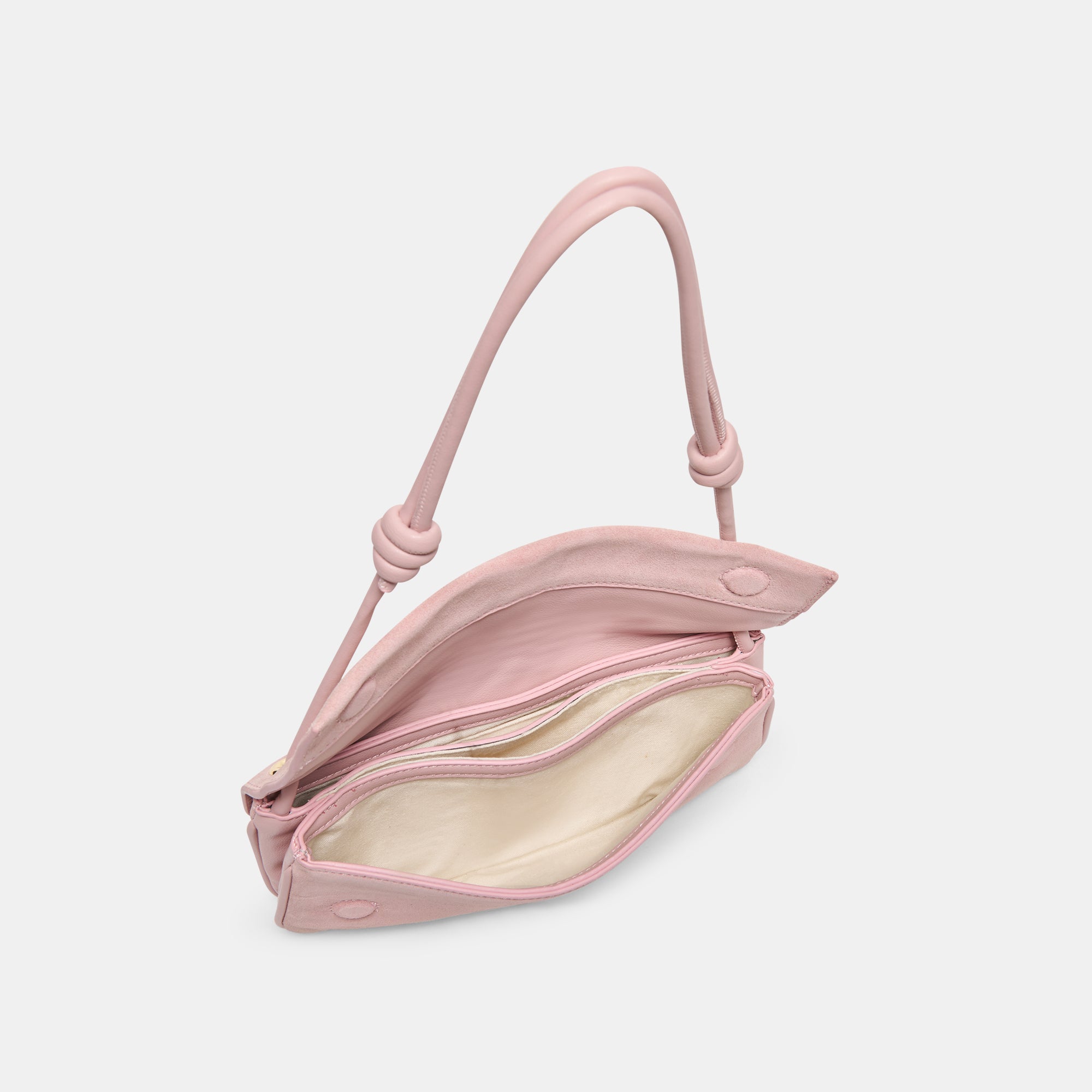 ALICE SHOULDER BAG DAYDREAM PINK SUEDE - view 4