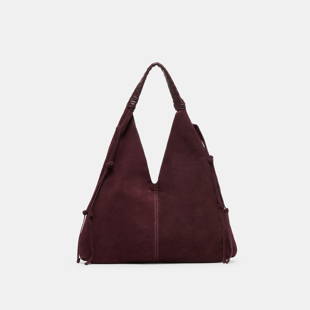 Dolce Vita Merrick Tote Burgundy Suede