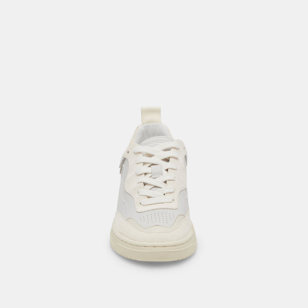 Adella Sneakers Off White Leather | Comfortable Off White Sneakers ...