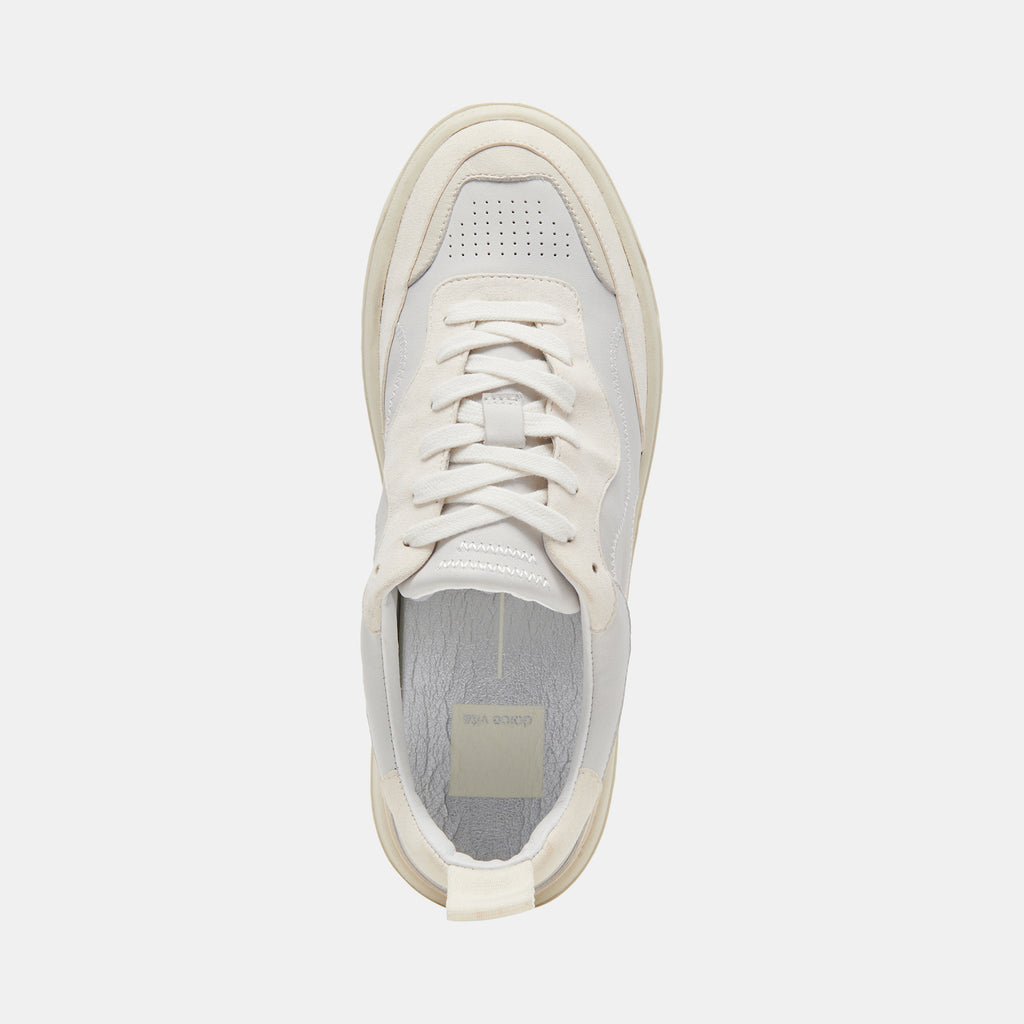 ADELLA SNEAKERS OFF WHITE LEATHER - image 10