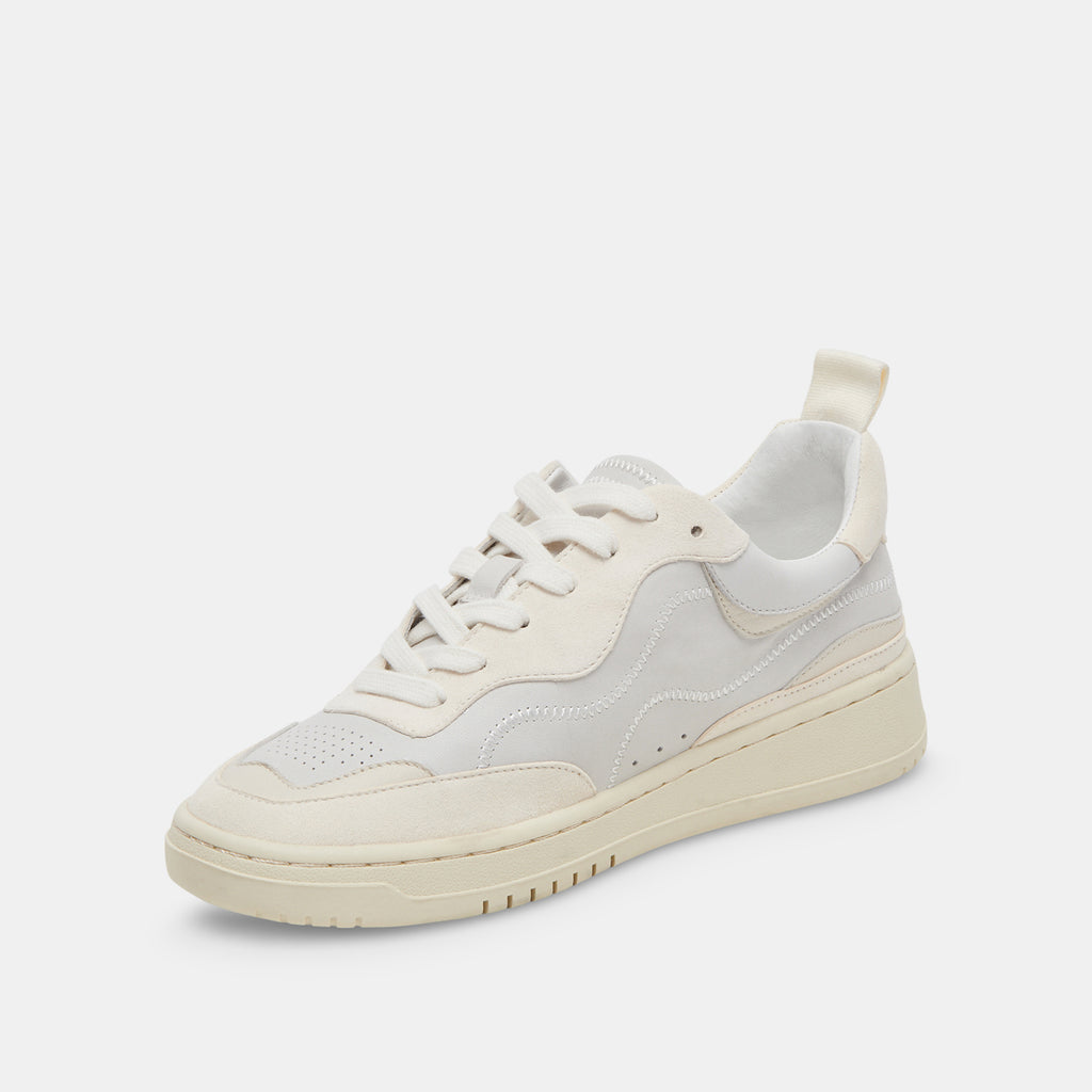 ADELLA SNEAKERS OFF WHITE LEATHER - image 4