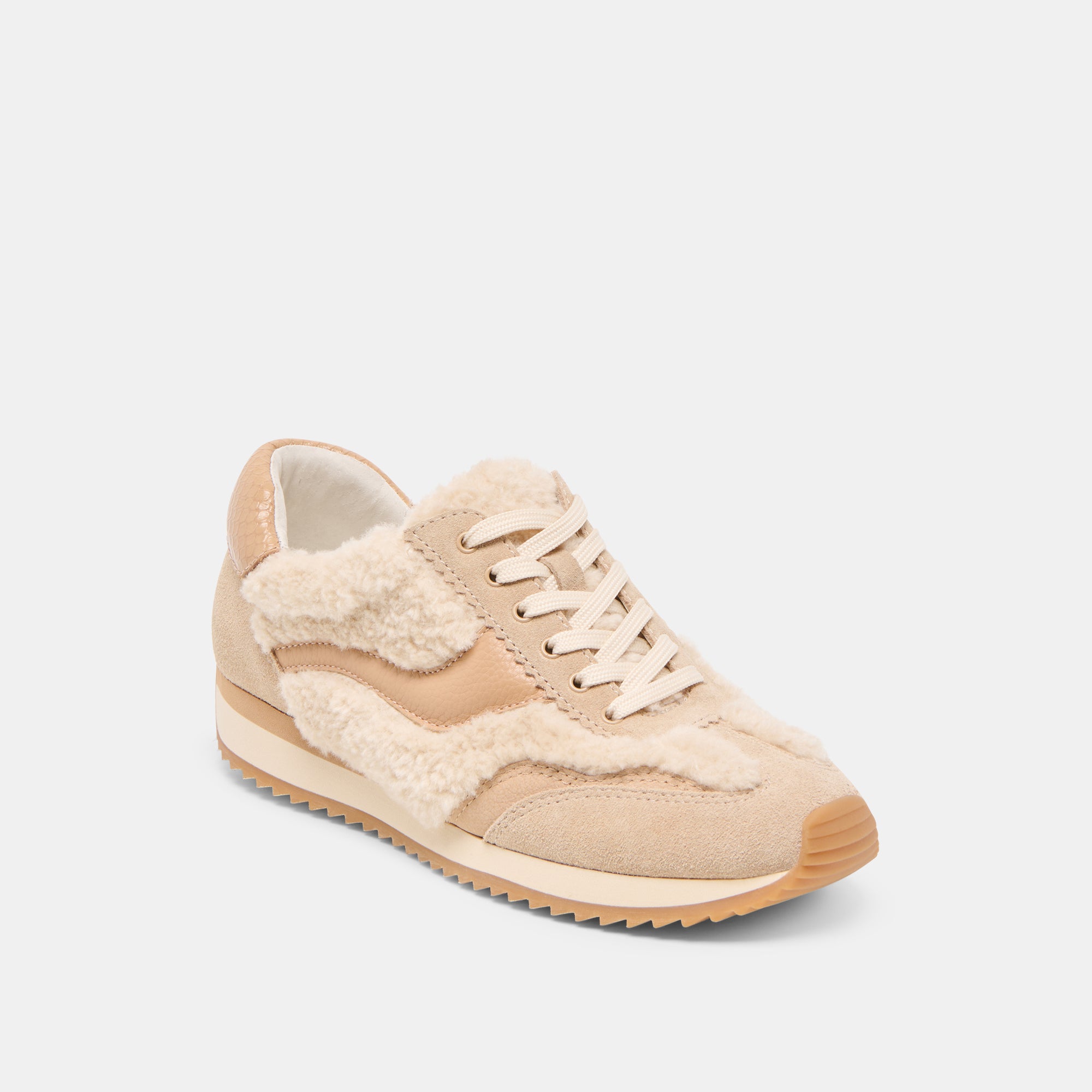 B.NTCD PLUSH SNEAKERS NATURAL PLUSH
