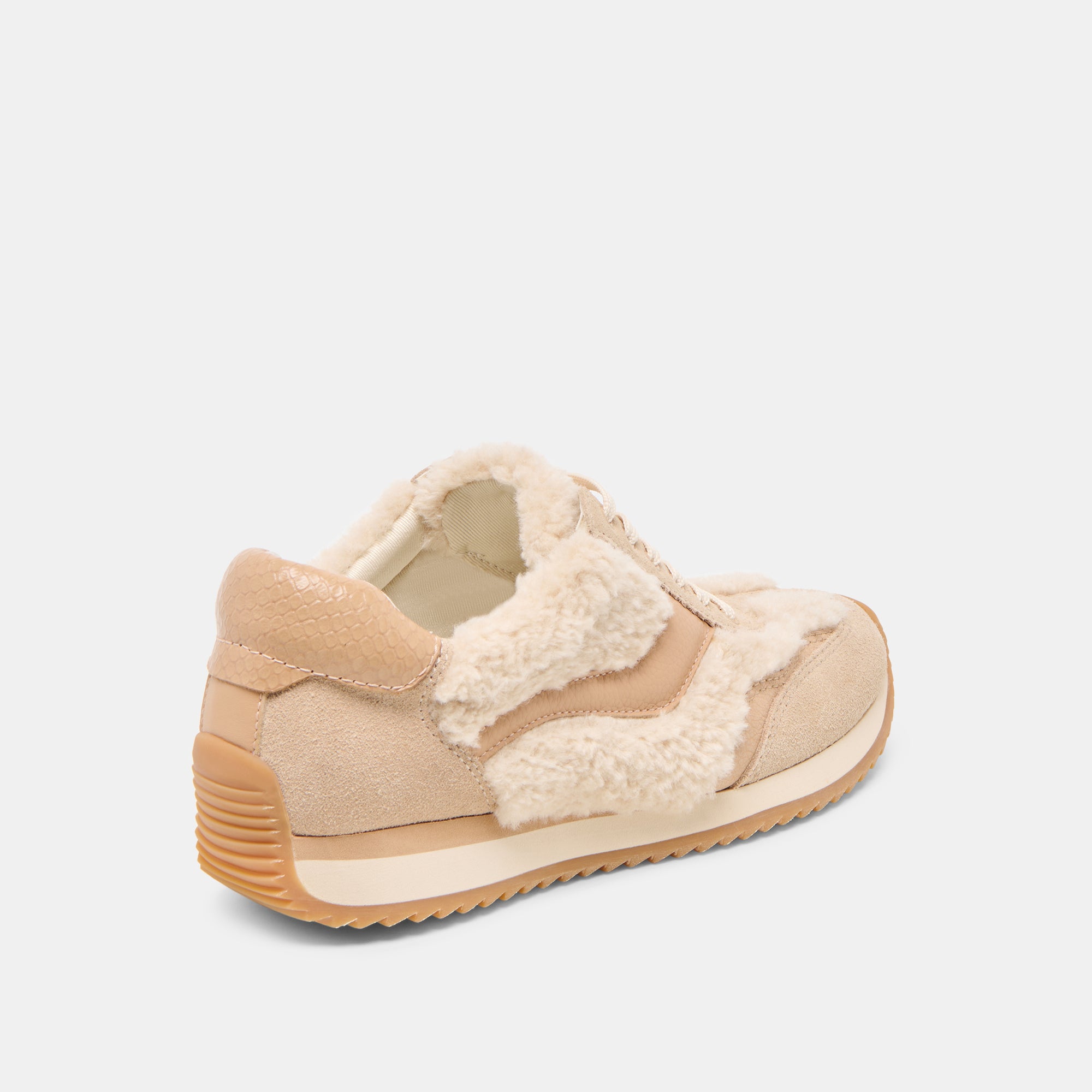 B.NTCD PLUSH SNEAKERS NATURAL PLUSH