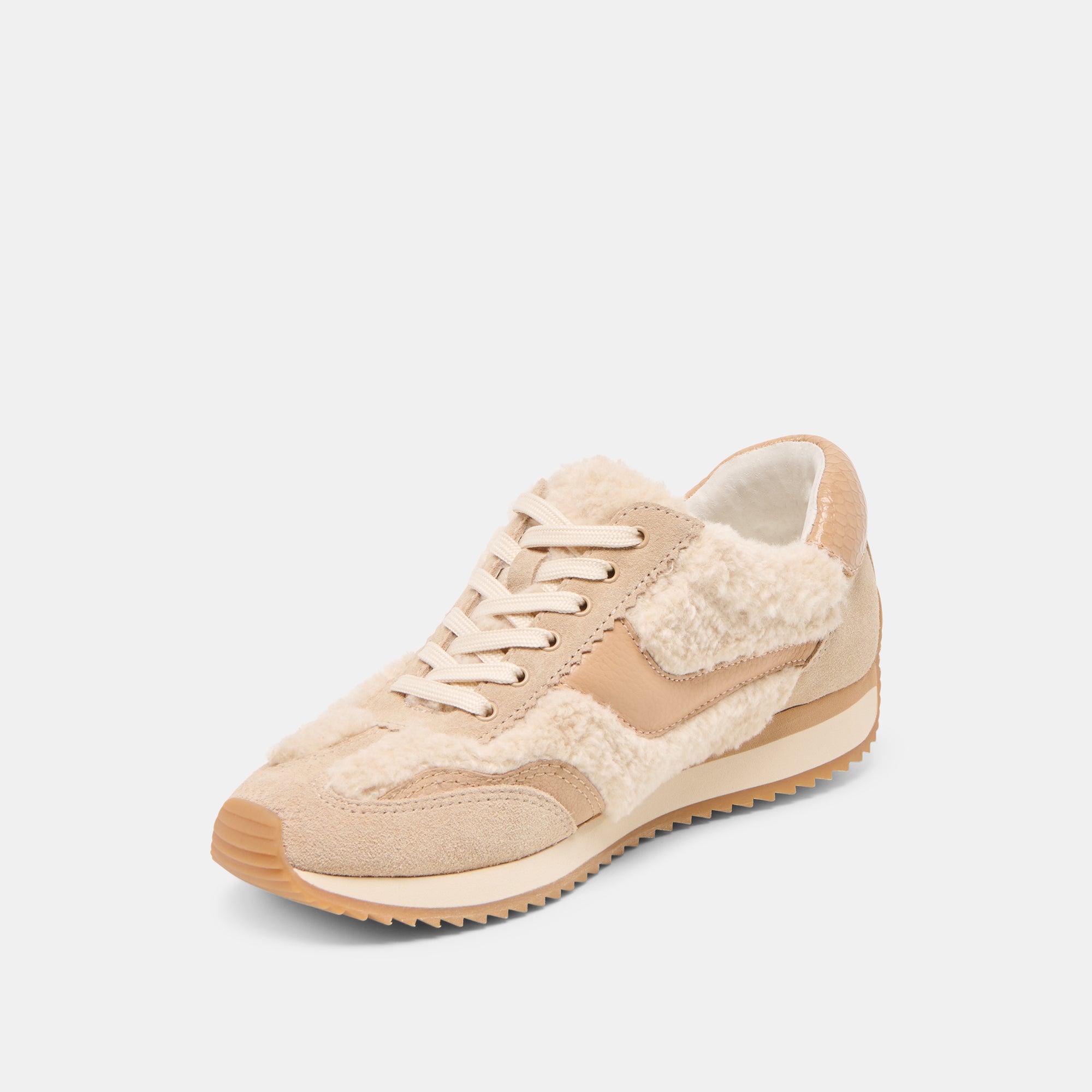 B.NTCD PLUSH SNEAKERS NATURAL PLUSH