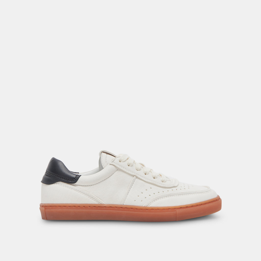 BODEN SNEAKERS WHITE BLACK LEATHER - image 1