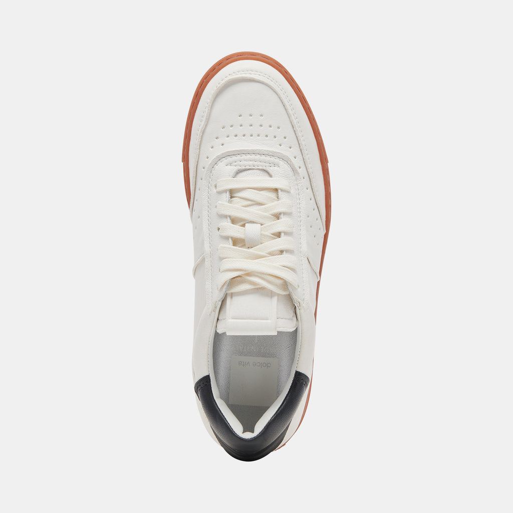 BODEN SNEAKERS WHITE BLACK LEATHER - image 8