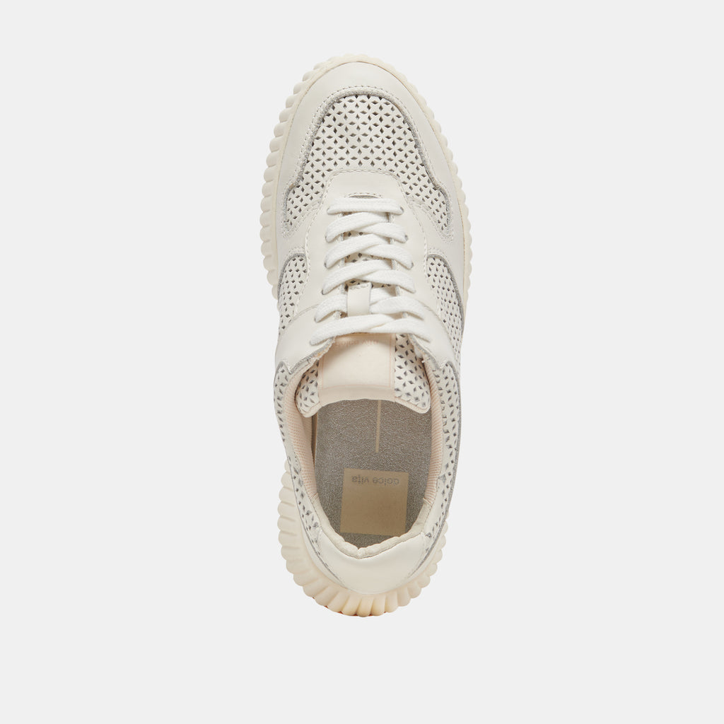 DAISHA SNEAKERS WHITE PERFORATED LEATHER - image 8