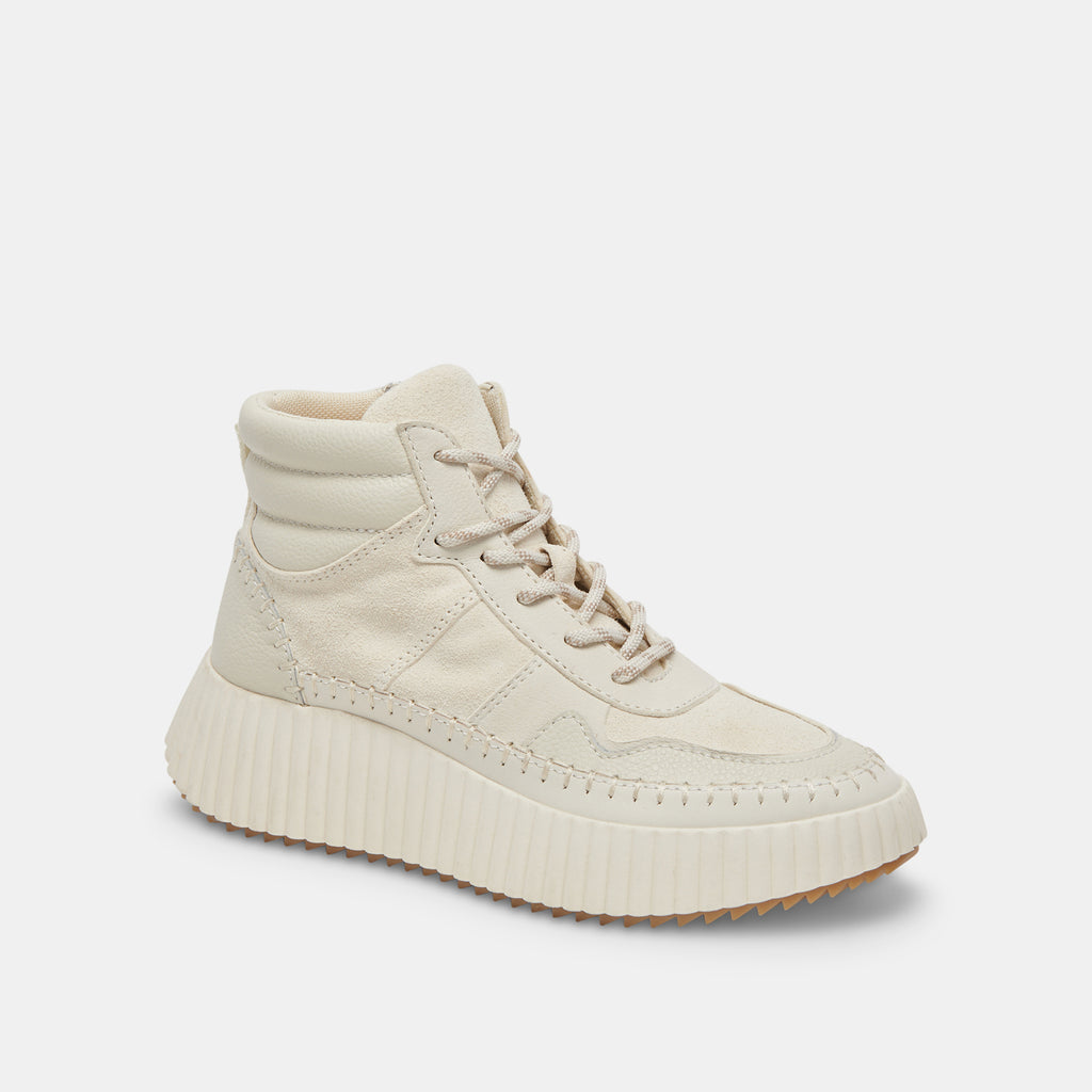 DALEY SNEAKERS OFF WHITE SUEDE - image 2