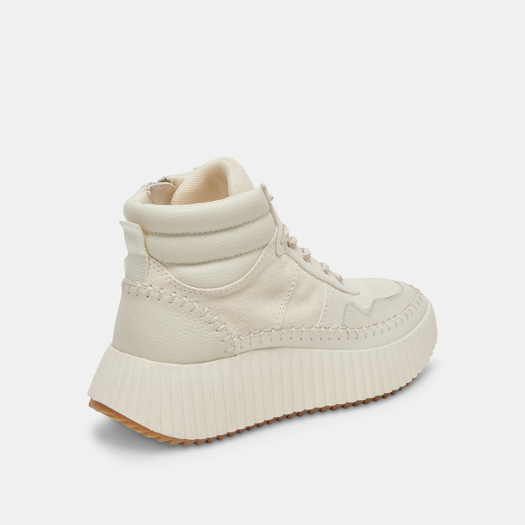 DALEY SNEAKERS OFF WHITE SUEDE - image 3