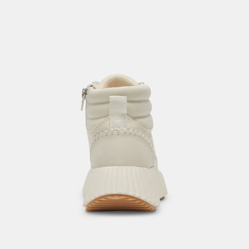 DALEY SNEAKERS OFF WHITE SUEDE - image 7