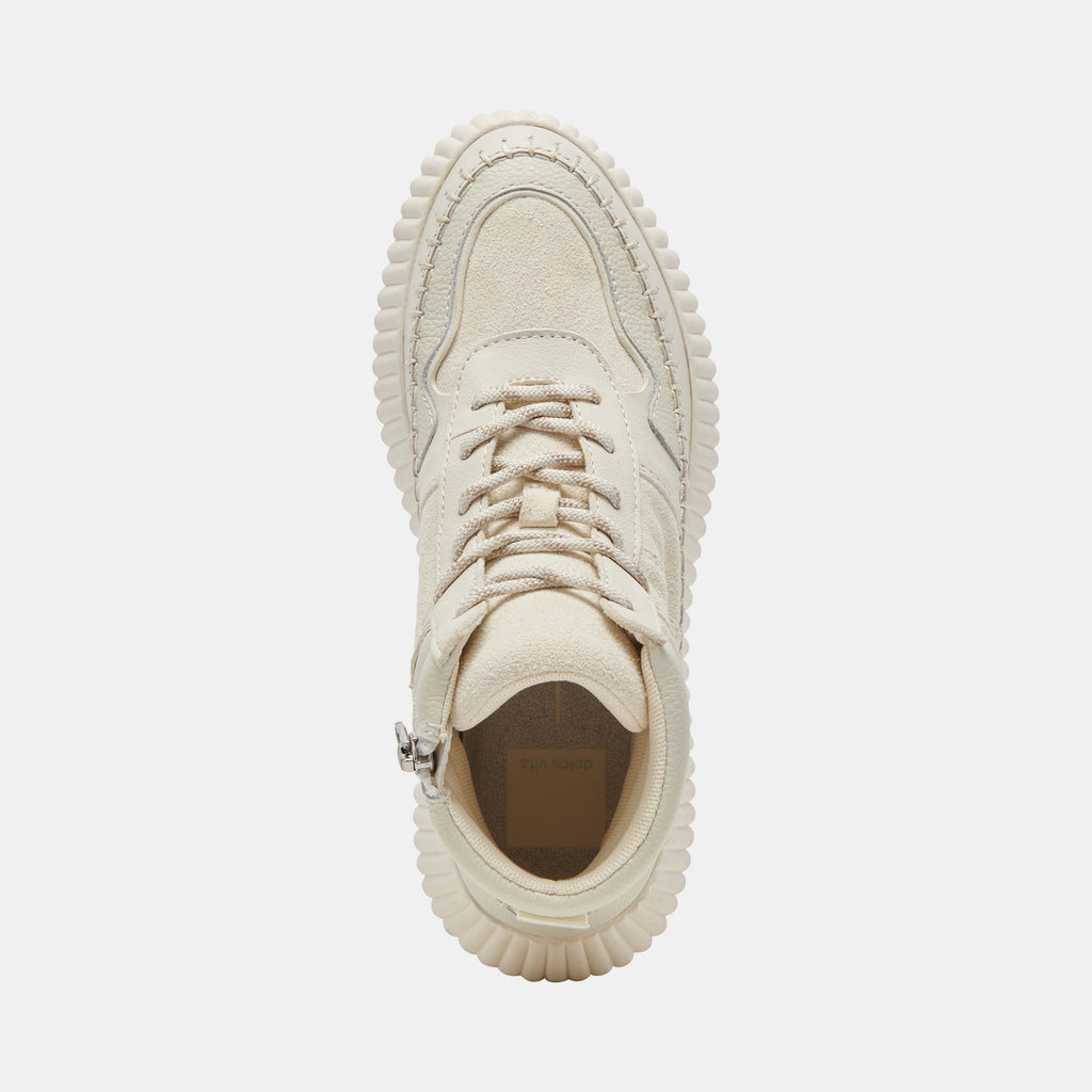 DALEY SNEAKERS OFF WHITE SUEDE - image 8